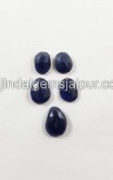 Blue Sapphire Rose Cut Slices